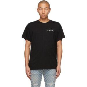 AMIRI Cannabis Logo Black Tee